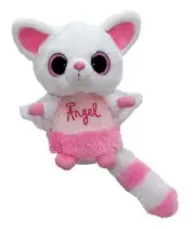 Aurora YooHoo and Friends Wintertime Wanna Be Angel 6" Stuffed Animal with Sound