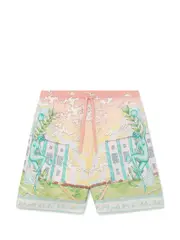 [Casablanca] Linen Shorts With Drawstrings