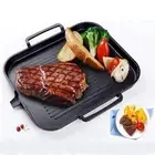 Kitchen Non-Stick Cooking Grill Pan Griddle Steak Frying Pan
