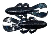Googan Baits Bandito Bug 3.3" - Black Blue Flake