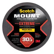 Scotch-Mount 2.54 x 1016 cm Extreme Double-Sided Mounting Tape Mega Roll