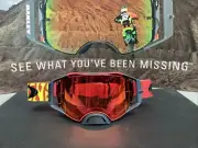 Oakley Airbrake MX Goggles TLD Trippy Red w Prizm Torch OO7046-E8