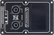 Speaker Wiring Box | Double 4-Core Socket Wiring Board,Audio Amplifier Socket for Stage Sound Recording Studio