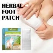 10pcs Foot Detox Patches Pad Deep Cleansing Herbal Foot Patch Stress Relief 2024