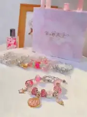 70Pcs Bracelet Making Kit Bead Jewelry Mermaid Unicorn DIY Craft Girls Inc Extra