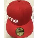 全新正牌SUPREME  羊毛帽子U.S.A美國製🧢刺繡 棒球帽🧢休閒帽🧢遮陽帽。紅色。黑色