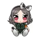 GaruKura Girls Band Cry Tomo Ebizuka Kuripan plushie stuffed 170mm