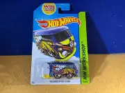 H10-94 HOT WHEELS HW WORKSHOP - VOLKSWAGEN KOOL KOMBI - 2014 - BLUE - NIB