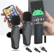 Vidpro WM-35 Dual Wireless Microphone System Smartphone Audio Kit for Vloggers