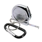 Komelon Chrome Case Tape Measure / Steel Pocket Key Chain / 3m(9.84ft) / KMC-74K