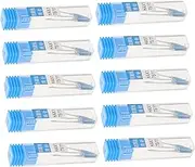 PHENOFICE 10Sets Durable Embroidery Sewing Machine Needles Metal Household Needles for Various Sewing Machines Compatible with Models for Quilting and Crafting