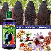 Natural Hair Growth Oil, Veganic Natural Hair Growth Oil Hair Care 100ml