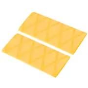 Table Tennis Racket Grip Tape Ping Pong Paddle Overgrip for Gripping Yellow 2pcs