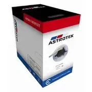 Astrotek CAT6 FTP Cable 305m Roll - Blue Full 0.55mm Copper Solid Wire Ethernet LAN Network 23AWG 0.55cu Solid 2x4p PVC Jacket