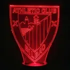 LED lamp rgb f.c. Atl.Bilbao multicolor gift decoration