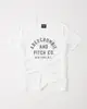 美國百分百【Abercrombie & Fitch】T恤 AF 短袖 T-shirt 短T 麋鹿 特價 白色XS S號 I133