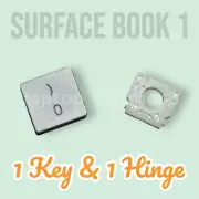Microsoft Surface Book 1 Keyboard Key (1 Keycap + 1 Hinge Clip) 100% OEM & NEW
