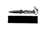 Mirage Rayzor Skeleton Blackened Stainless Steel Spear Fishing Knife