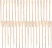 Ipetboom 200pcs Hard Wax Sticks for Hair Removal Wood Applicator Gentle on Skin