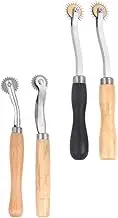 Operitacx 4pcs Leather Tracing Wheels Craft Sewing Tools Marking Wheel DIY Sewing Accessory