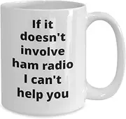 Ham Radio Coffee Mug Funny Gift Idea For Amateur Radio Operator