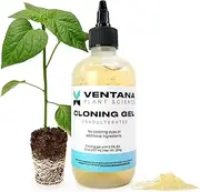 Ventana Plant Science Cloning Gel - Cloning Paste with Rapid Rooter Rooting Hormone - 0.5% IBA Indole-3 Butyric Acid Vitamin B-1 Added, Essential for Healthy Plant Growth, Dye-Free