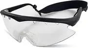 Sports Safety Glasses - Raquet Sports Protective Eyewear, Eye Protection Goggles for Pickleball, Racquetball, Squash, Basketball; with Strap and Padded Frame, for Men and Women