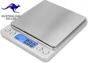 Digital Kitchen Scale, 500G X 0.01G Gram Mini Pocket Jewelry Scale, Multifuncti