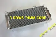 Fit FORD GT40 1964-1969 1965 1966 1967 1968 74MM 3-ROW Aluminum Radiator