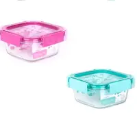 在飛比找蝦皮商城優惠-【韓國KOMAX】Ice Glass冰鑽方型玻璃保鮮盒380