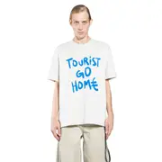 [44 LABEL GROUP] Tourist Go Home T-Shirt Off-white
