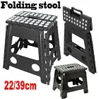 22 / 39 cm Folding Step Stool Plastic Portable Foldable Chair Store Flat Outdoor