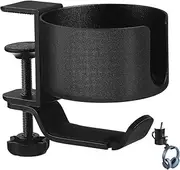 LABRIMP Adjustable Headset Holder Desk Clamp Gaming Headphone Mount for Organizing Controllers Remotes Design Rotation for Easy Access