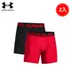 【UNDER ARMOUR】男 Tech 6吋四角褲(2入) 1363619-600