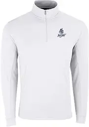 [Vantage] Minor League Baseball Syracuse Chiefs Men's 1/4 Zip Pull Over Top, 5X-Large, Black