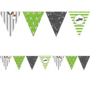 Soccer Kicker Party Flag Banner 4m