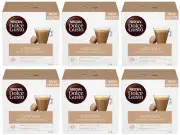 6 NESCAFE CORTADO Espresso Macchiato Boxes Dolce Gusto Instant Coffee Capsules