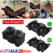 12Pcs Plant Rooting Device High Pressure Propagation Ball Root Grow Grafting Box