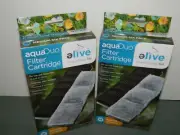 12 Pack Elive Fish Tank Filter Cartridges Medium for AquaDuo 10/20 FREE SHIP