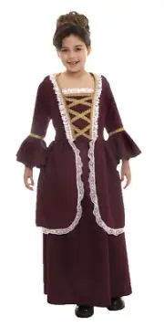 Colonial Girl Costume - Underwraps Costumes