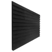 12 PACK Delta Acoustic Wedge Studio Soundproofing Foam Wall Tiles 12 x 12 x 2