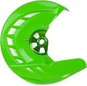 ALXOY Motorcycle Front Brake Disc Protector Gaurd Compatible with KX125 KX250 2006-2008 KX250F 2006-2019 KX450F 2006-2018 KLX450R 2008-2015(Army Green)