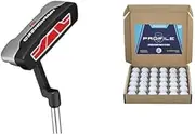 Wilson Harmonized M1 Golf Putter, Right-Hand and Profile Distance Golf Ball 36 Pack