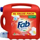 Fab Liquid Laundry Detergent 6L - Fresh Blossoms,All Washer Liquid Cleaner.
