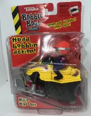 TONKA BOBBLE BOYS RACERS WILLIE WIPE OUT HEAD BOBBLIN ACTION SNOW MACHINE MOBILE
