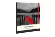 Anker A5 Fabric Notebook (Grey/White/Red) (One Size)