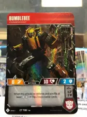 Transformers Trading Card Game Bumblebee (CT T08) Promo Card
