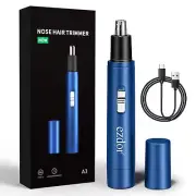 Nose Hair Trimmer for Men Women, Electric Nose & Ear Hair Trimmer, USB C Rech...