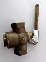 KINGSTON 1" Pipe, 400 Max psi, Buna N Disc, Self Closing Control Valve 305A-6-1