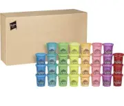 Play-Doh Slime 30 Pack Assorted Rainbow Color Non-Toxic Safe Mess Free FAST SHIP